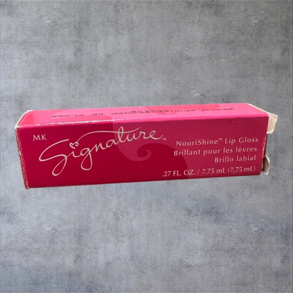 Mary Kay‎ MK Signature NouriShine Lip Gloss Beach Bronze 009409 0.27oz New Box